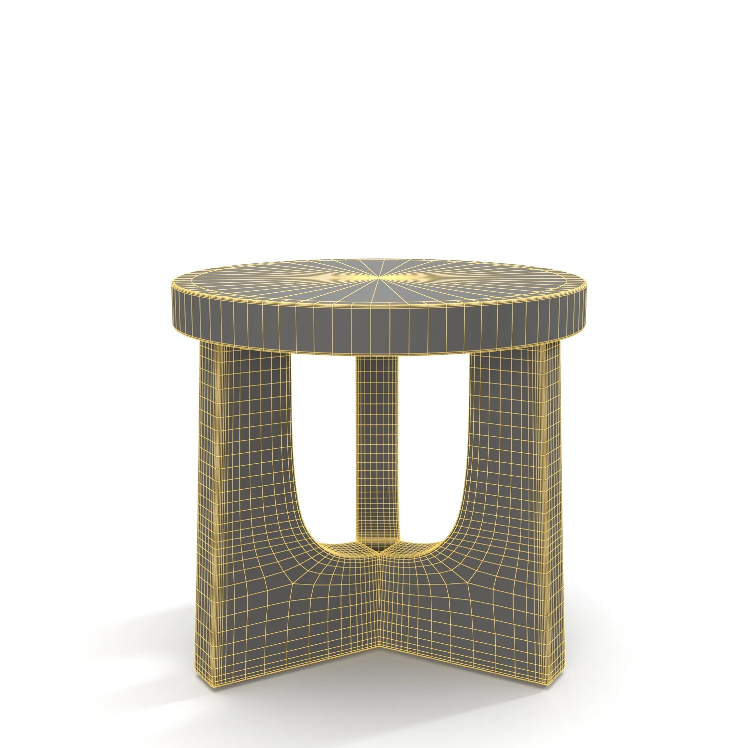 Nara Coffee Table PBR 3D Model_07